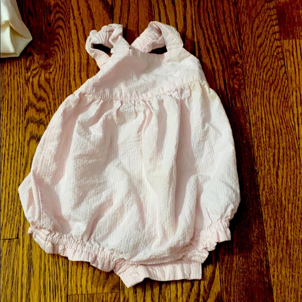 Seasucker bubble romper